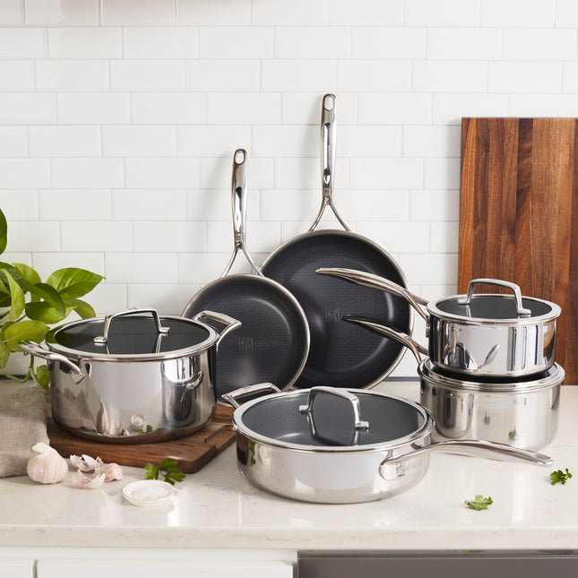 ZWILLING Peak 10 Piece stainless steel Cookware set