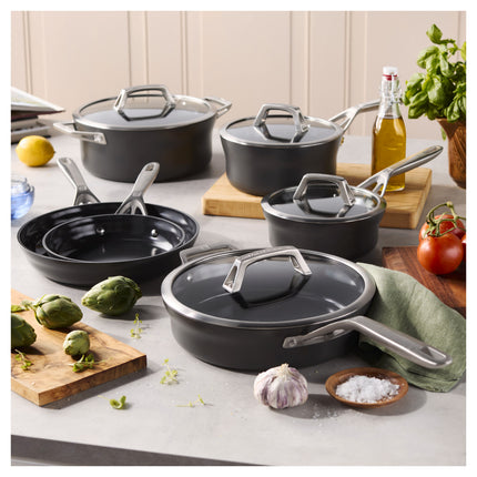 ZWILLING Motion Ceramic 10 Piece aluminum Cookware set