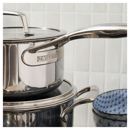 ZWILLING Peak 10 Piece stainless steel Cookware set