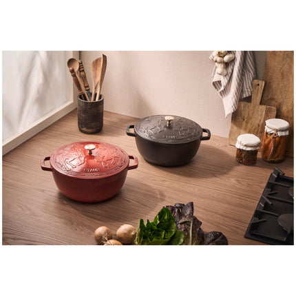 Staub La Cocotte 4.8 l cast iron round Year of the Horse French Oven