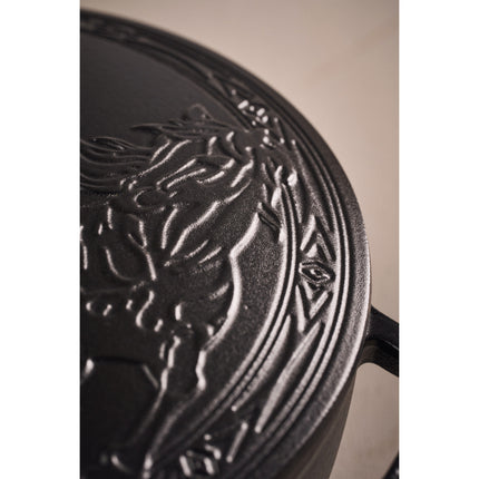 Staub La Cocotte 4.8 l cast iron round Year of the Horse French Oven