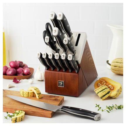 Henckels Forged Accent 14 Piece, SELF SHARPENING BLOCK SET
