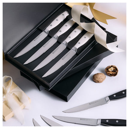 Henckels Forged Accent 4 Piece, Steak set, red