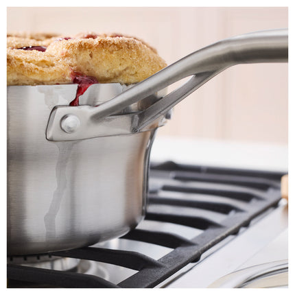 ZWILLING Motion Stainless Steel stainless steel round Sauce pan with lid, silver