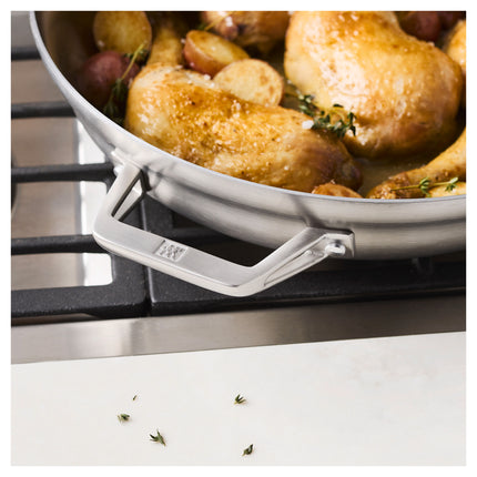 ZWILLING Motion Stainless Steel 33 cm stainless steel deep saute pan with lid