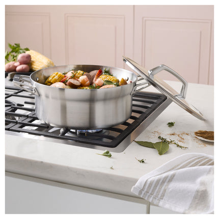 ZWILLING Motion Stainless Steel 4.75 l stainless steel deep saute pan with lid