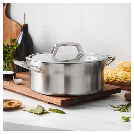 ZWILLING Motion Stainless Steel 4.75 l stainless steel deep saute pan with lid