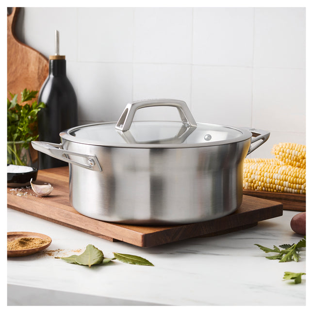 ZWILLING Motion Stainless Steel 4.75 l stainless steel deep saute pan with lid