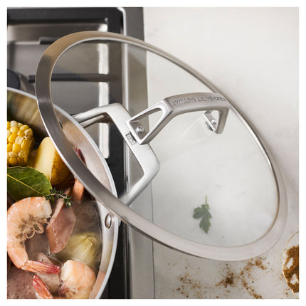 ZWILLING Motion Stainless Steel 4.75 l stainless steel deep saute pan with lid