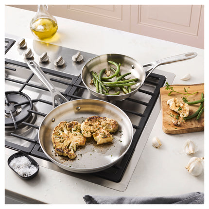 ZWILLING Motion Stainless Steel 2 Piece stainless steel frying pan set