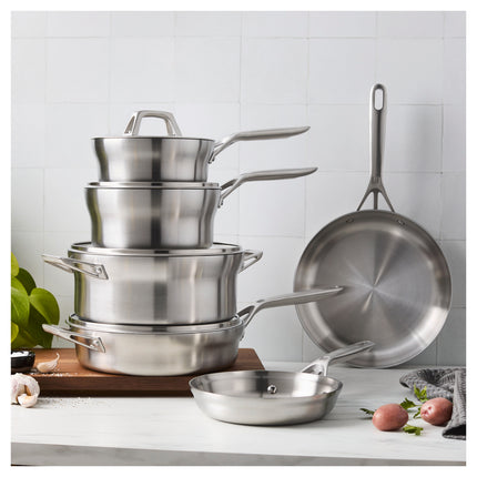 ZWILLING Motion Stainless Steel 10 Piece stainless steel Cookware set