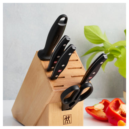 ZWILLING Signature 7 Piece, Knife block set, nature