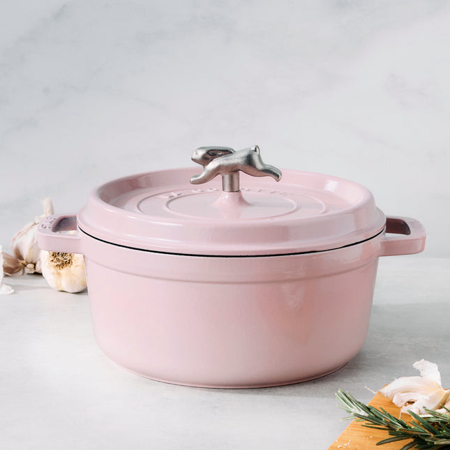 Staub stainless steel rabbit Knob