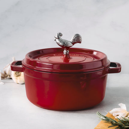 Staub stainless steel chicken Knob