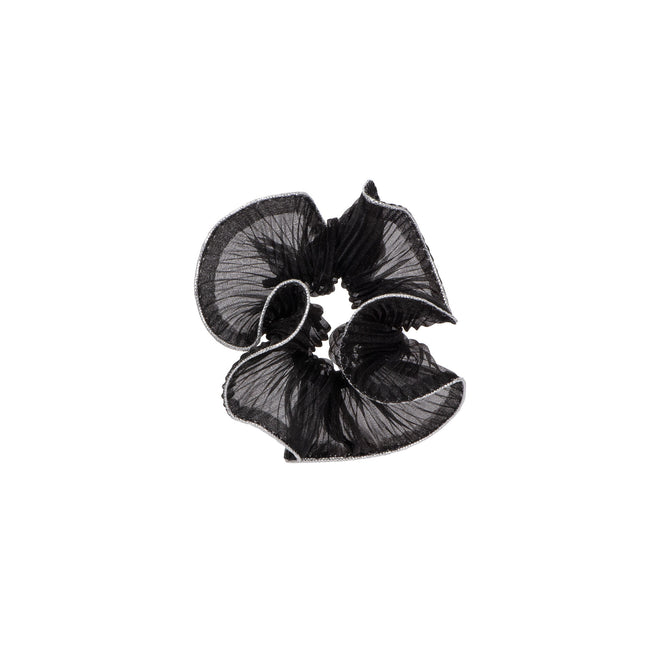 Conair Scunci Silver Trim Scrunchie
