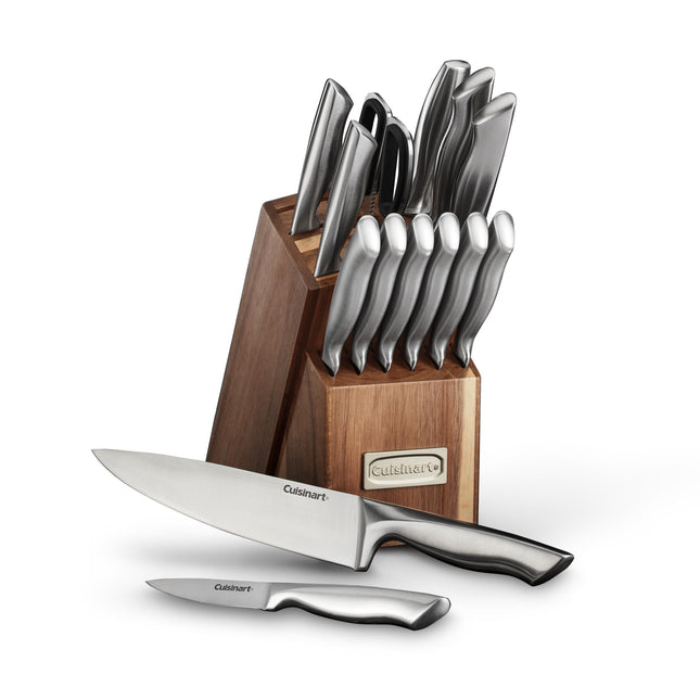 Cuisinart 15-Piece Stainless Steel Knife Block Set
