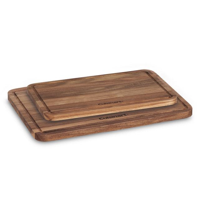 Cuisinart 17 x 12 in and 15 x 10 in Acacia Cutting Board Set