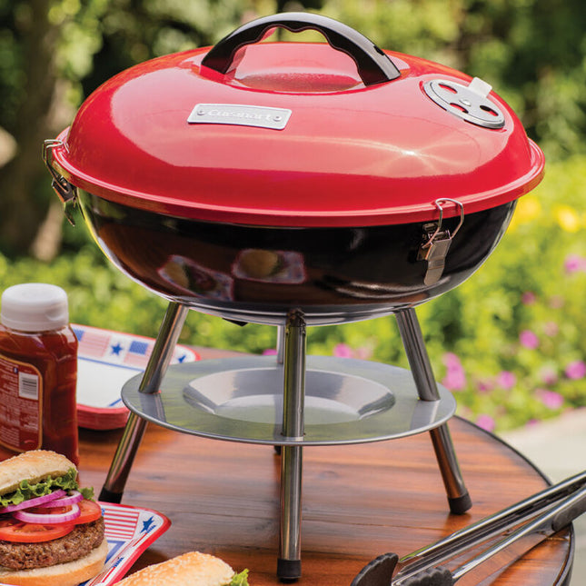 Cuisinart 14" Portable Charcoal Grill - Red