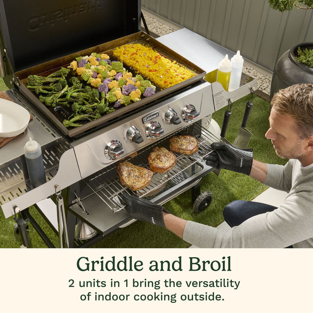 Cuisinart 28" Outdoor Griddler - 2-in-1 Griddle & Broiler