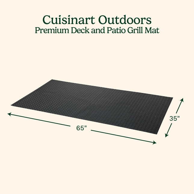 Cuisinart 65” X 36” Premium Deck and Patio Grill Mat