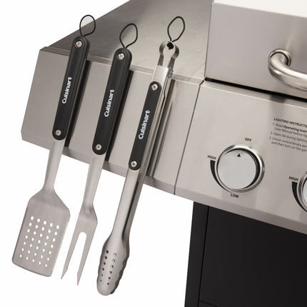 Cuisinart 3 Piece Magnetic Grill Tool Set