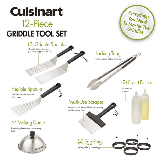 Cuisinart 12 Piece Griddle Tool Set