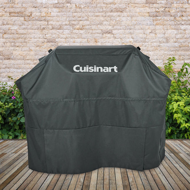 Cuisinart Heavy-Duty Grey BBQ Cover 60" x 24" x 46"