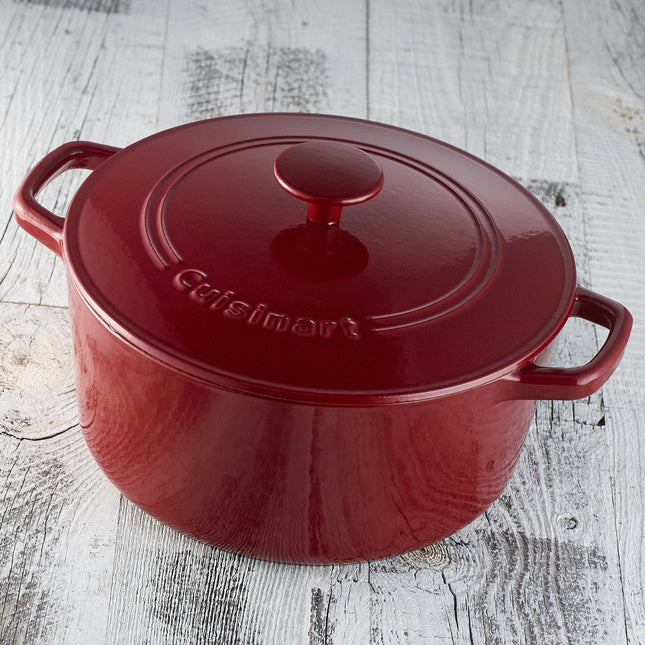 Cuisinart Chef’s Classic™ Enameled Cast Iron Cookware 5 Quart Round Covered Casserole