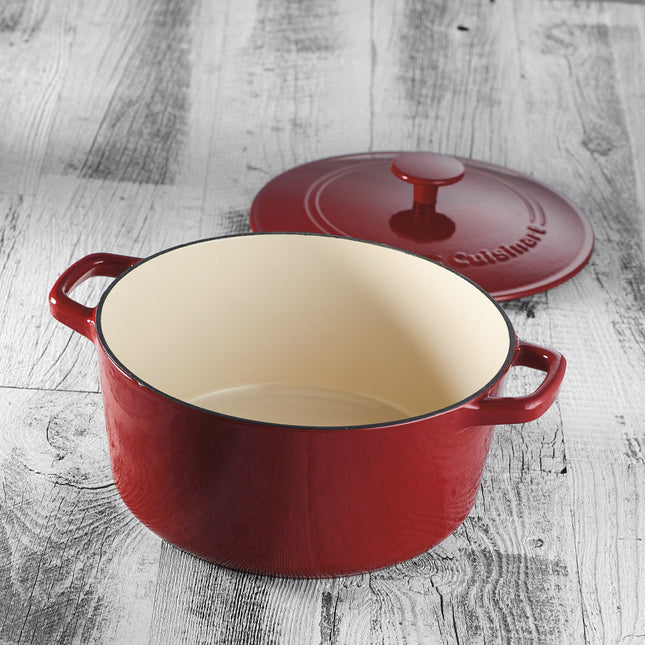 Cuisinart Chef’s Classic™ Enameled Cast Iron Cookware 5 Quart Round Covered Casserole