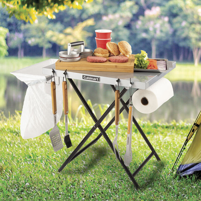 Cuisinart 24" x 20" Fold'n Go Prep Table & Grill Stand
