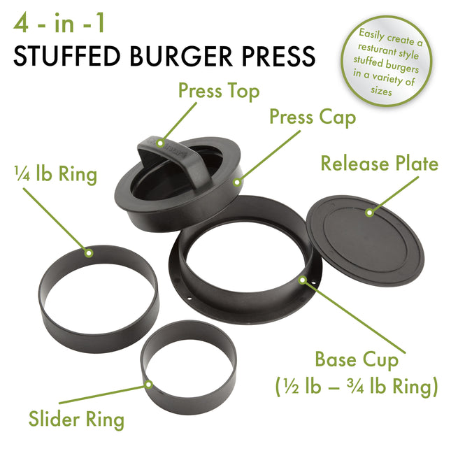 Cuisinart 4-in-1 Stuffed Burger Press