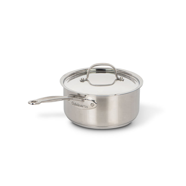 Cuisinart 2 Qt (1.9 L) Stainless Steel Saucepan with Cover