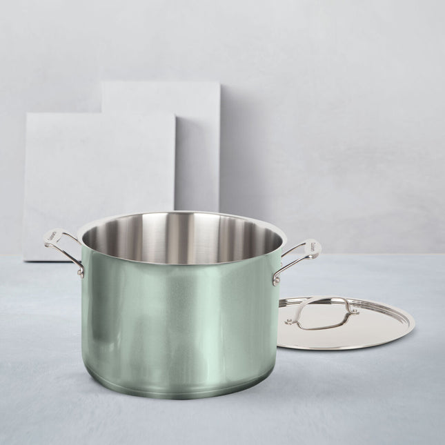 Cuisinart 12 Qt. Stockpot with Cover – Light Pistachio