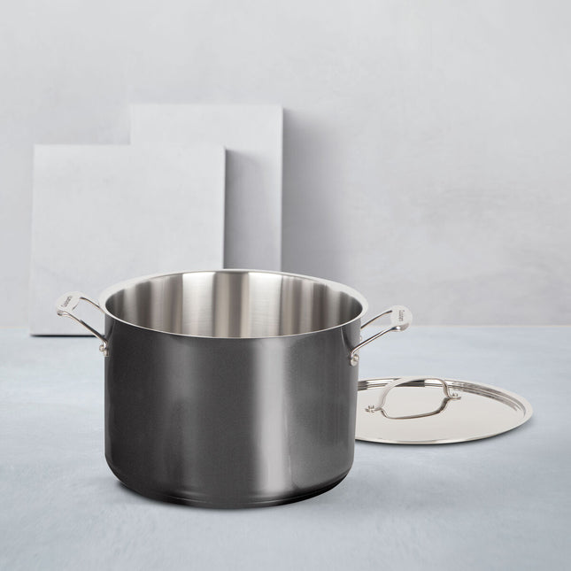 Cuisinart 12 Qt. Stockpot with Cover – Midnight Grey