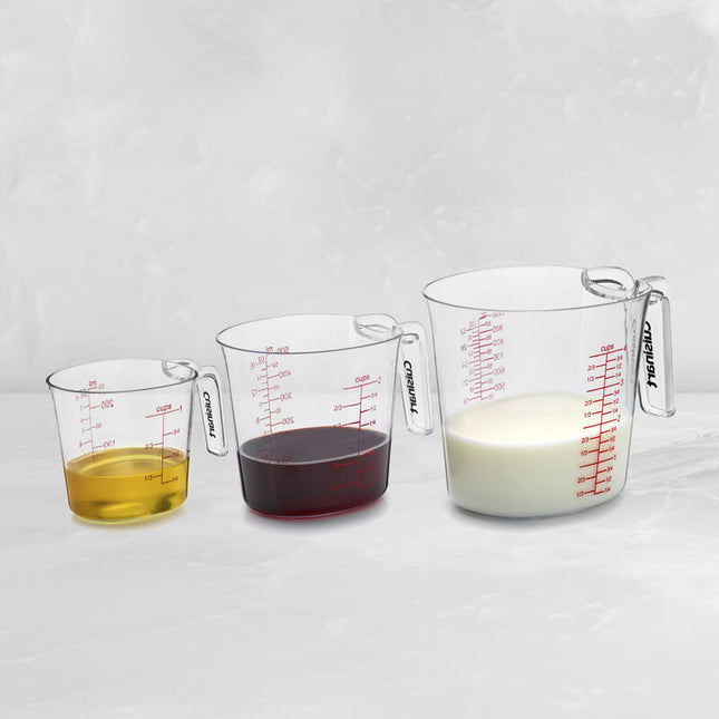 Cuisinart 3-Piece Nesting Liquid Measuring Cup Set