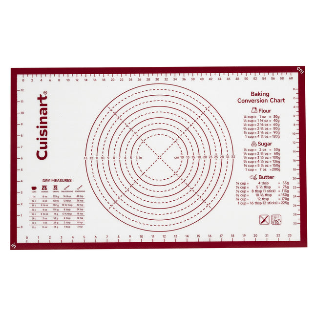 Cuisinart Silicone Dough & Pastry Prep Mat – 16 x 26 in