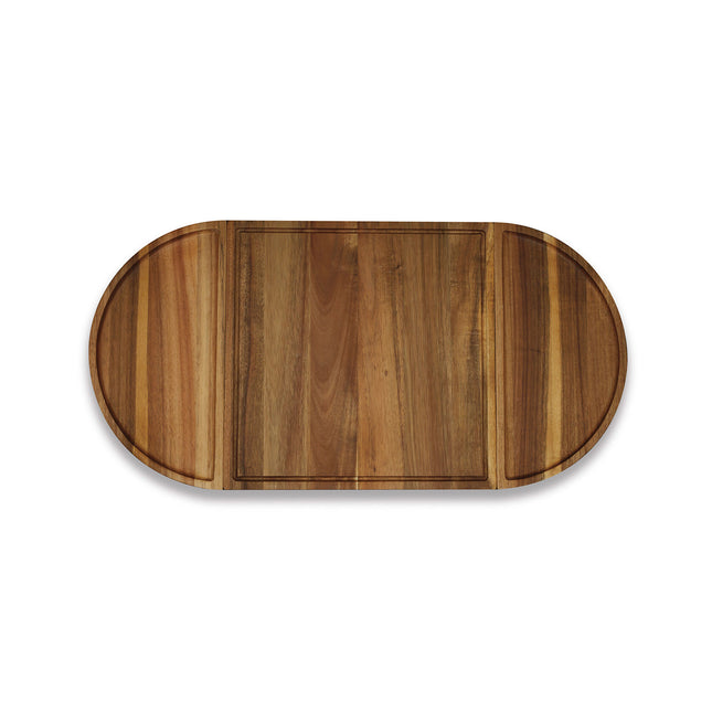 Cuisinart Acacia Wood Mini Oval Cutting Board – 3 Piece Set