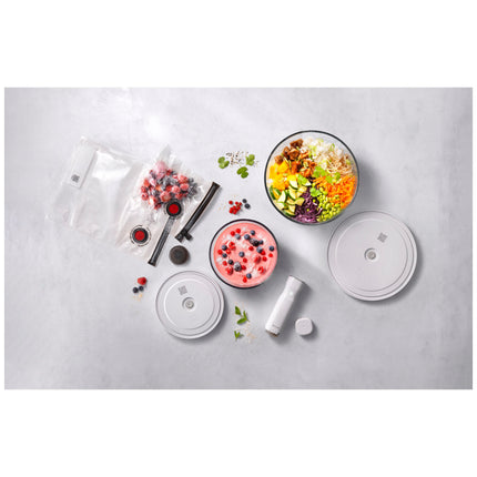 ZWILLING Fresh & Save BOWLS glass / M/L Vacuum starter set, 9 Piece