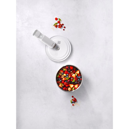 ZWILLING FRESH & SAVE BOWLS M/L GLASS & STAINLESS STEEL STARTER SET