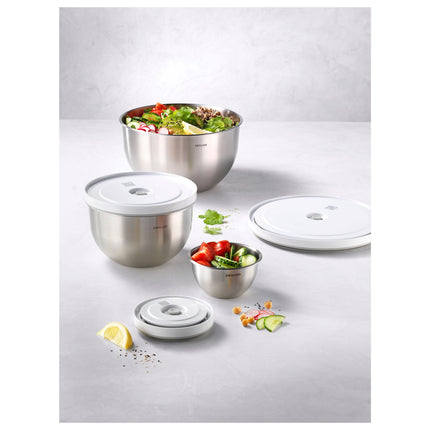 ZWILLING Fresh & Save BOWLS Vacuum bowl set S/M/L / 6 Piece, stainless steel