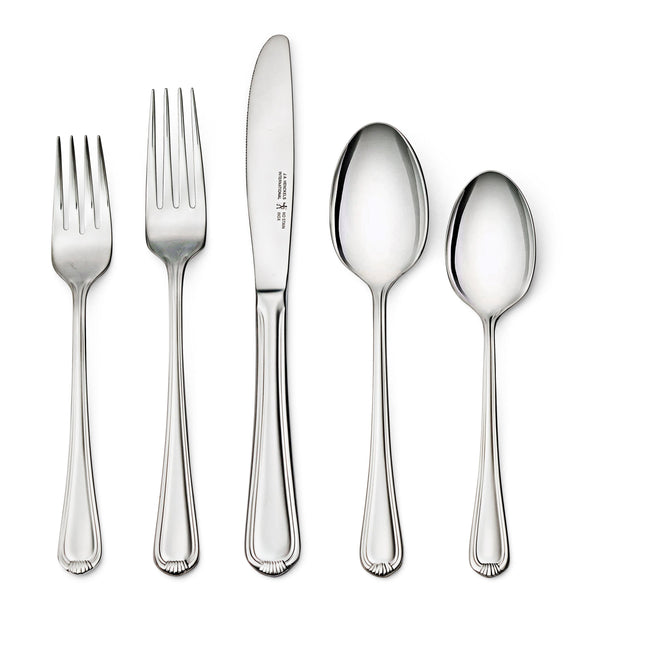 Henckels Alcea 53 Piece Flatware Set polished