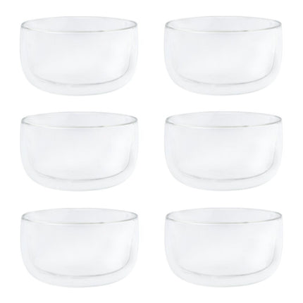 Henckels Cafe Roma 6 Piece, Dessert glass set