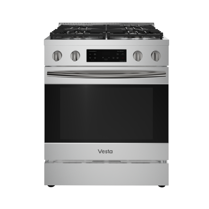 Vesta Idaho 30" | Silver | Full Gas Range