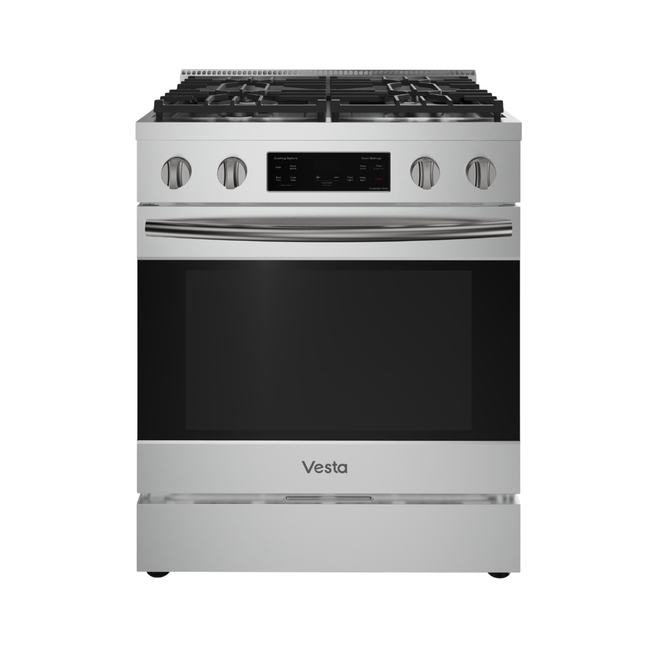 Vesta Idaho 30" | Silver | Full Gas Range