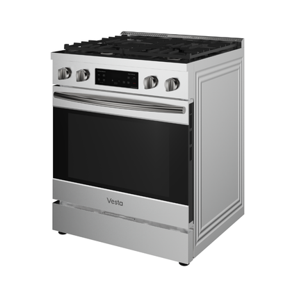 Vesta Idaho 30" | Silver | Full Gas Range