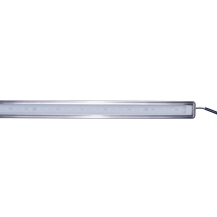 Vesta LED Light | Long 16" | Silver Frame | Warm Light