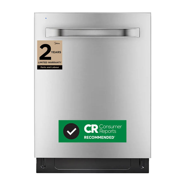 Midea 24" Top Control Stainless Steel Dishwasher