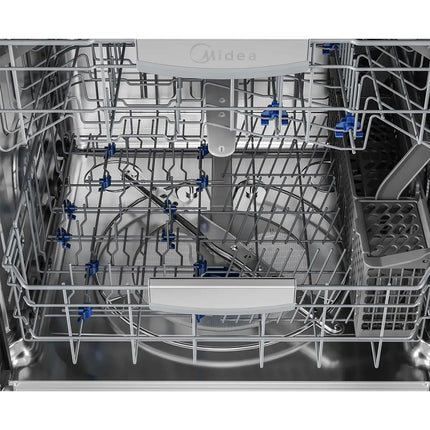Midea 24" Ultra-Quiet Stainless Steel Dishwasher with Wi-Fi