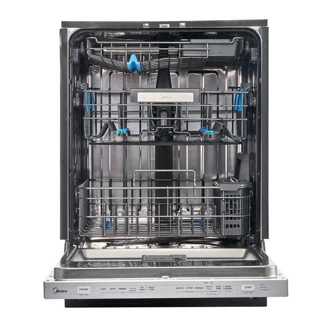 Midea 24" Top Control Dishwasher with Sensor TruDry™ and STRAWash™