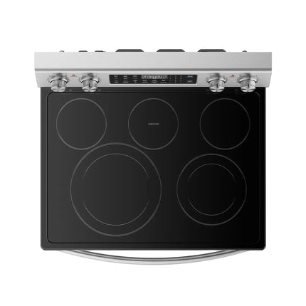 Midea 6.3 Cu. Ft. Freestanding Electric Range with 5 Elements, Air Fry and Self-Clean